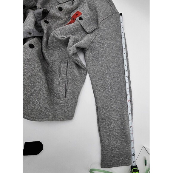 New Cloudveil Medium Quilted Snap-button Shirt/Jacket with Pockets - Retail $200 - Picture 11 of 12